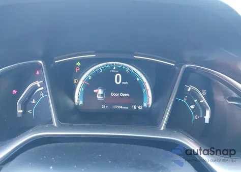 2019 Honda Civic Ex from USA, damaged, VIN JHMFC1F35KX010136